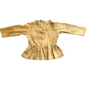 Kate Quinn Peplum Long Sleve Shirt